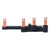 Combination Circuit Breakers Terminals Block 2P With Over and Under Protective Designs for Office Supplies Use