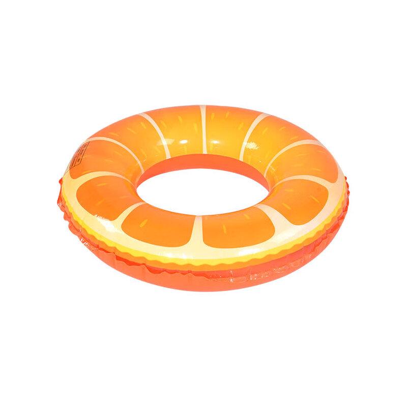 Kids  Inflatable Orange Swimming Ring