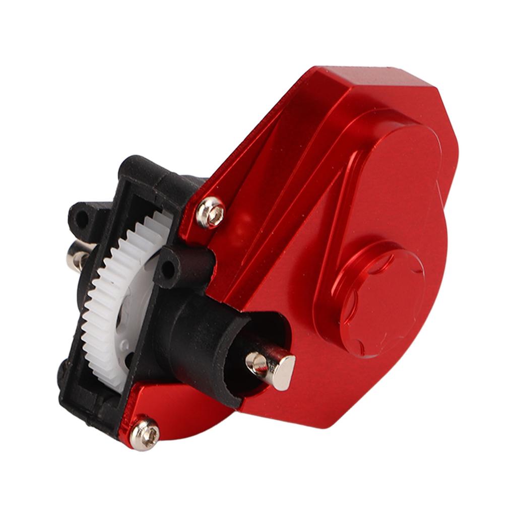Aluminum Alloy Gearbox with Plastic Gear for Axial SCX24 AXI90081 Deadbolt 1/24 RC Car Upgrade Parts