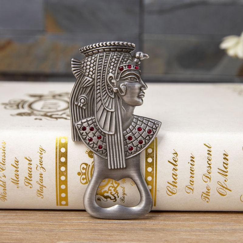 Retro Egyptian Beer Corkscrew Creative Metal Corkscrew For Bar Bartender Men And Women Thanksgiving Hallowmas Christmas