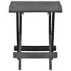 Table de jardin pliable - vidaXL - anthracite - plastique