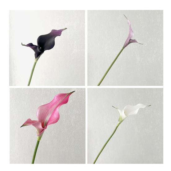 Künstliche Calla-Lilie Realistischer Falscher Blumenstiel Zuhause Büro Hochzeitsparty Innen Außen Kunstblüte Mittelstück Dekoration