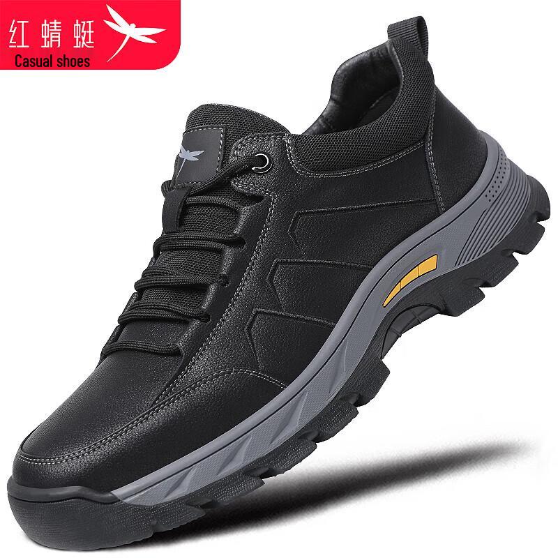 Red Dragonfly Men s Thick-Soled Outdoor Hiking Shoes L