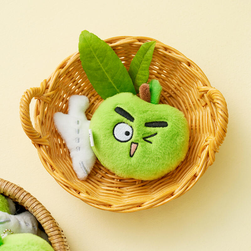 End of the Century Green Apple Moisturizing Academy Apple Keychain