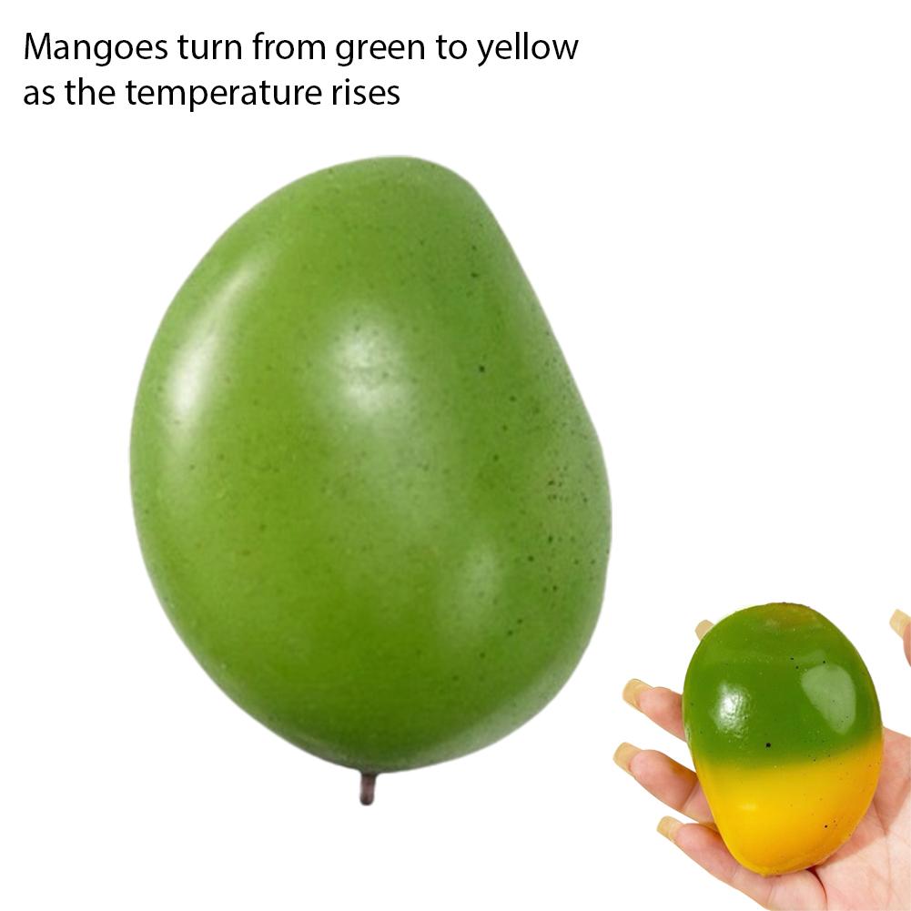 

Strawberry Mango Pinch Color Change Slow Rebound Release Stress Relieving Ball Tpr Material Interactive Sensory Game Toys