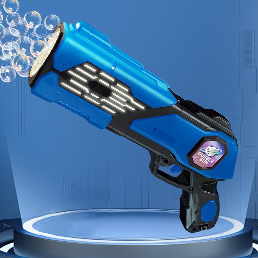 

Electric Bubble Gun Automatic Space Soap Bubble Machine Kids Toy Soap Bubble Maker Blower Toys for Novel Children Outdoor Toy