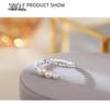 Banyan Tree S925 Silver Adjustable Pearl Ring for Women