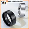 Vnox 6/8mm Plain Ring for Men, Glossy Stainless Steel Basic Wedding Band, Casual Classic Simple Boy Finger Jewelry #6 -#13
