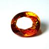 CERTIFIED  8.23 Carat Natural Orange Sapphire Loose Gemstone Oval Cut Stunning B-13
