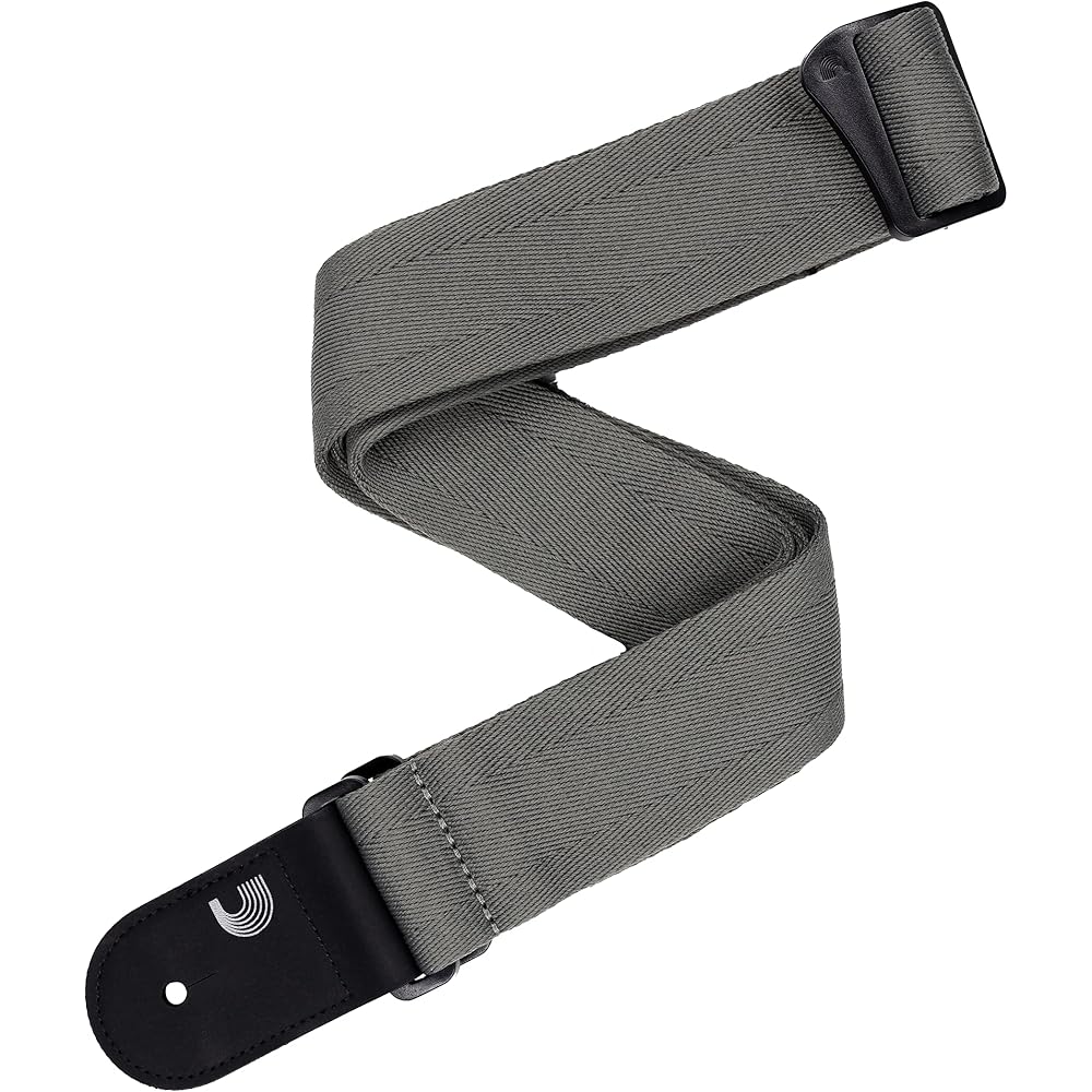 D'Addario Daddario Guitar Straps Eco Comfort Guitar Straps Basic 50RB02 Grey [Domestic Genuine]