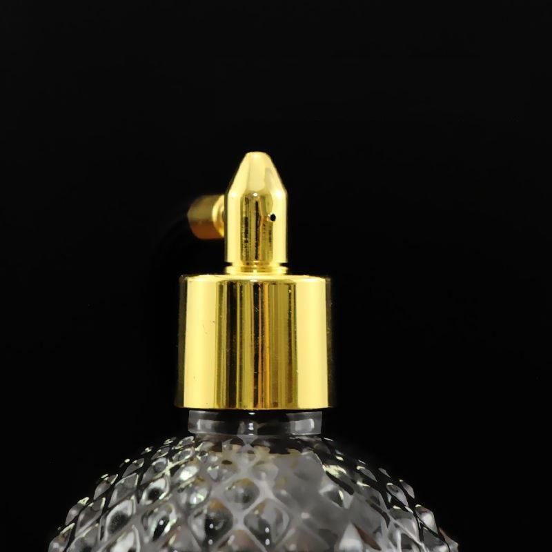 100ml Kristallkunst Vintage Stil Leerer Nachfüllbarer Parfümzerstäuber Lange Quaste Sprühflasche Bitterflasche Mit Luftsack Bar Werkzeug Barzubehör