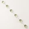 Green Amethyst Gemstone 925 Sterling Silver Handmade Bracelet Jewelry For Women RB-5-18