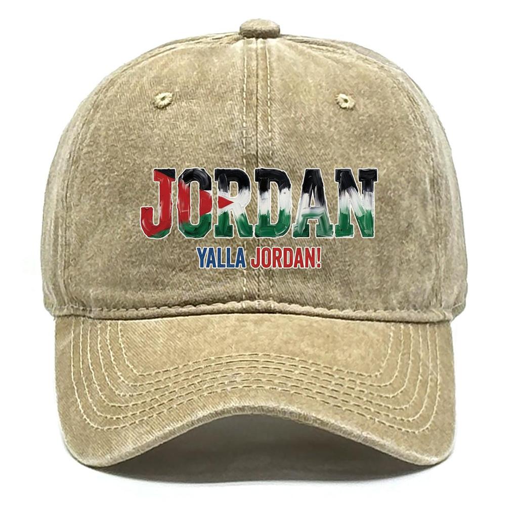 Flag Printed Snapback Baseball Cap , Adjustable Sun Hat Sweatband Fit All-season Inelastic Sports Hat