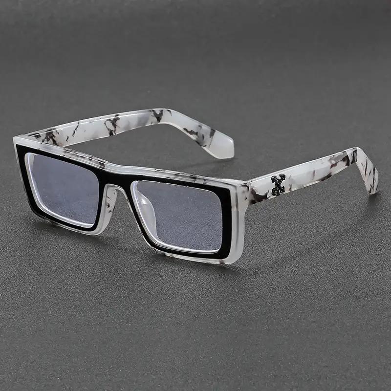 Lightweight small-frame retro-style flat light glasses, a classic and versatile anti-blue light glasses for both men and women