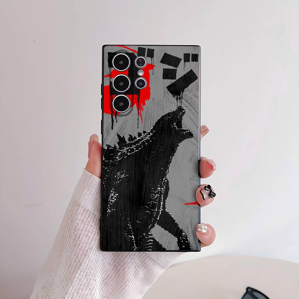 Cool G-GodzillaS Monsters Phone Case For Samsung Galaxy S25 S24 S22 S23 Ultra S21 S20 Plus Frosted Non-Slip Full Cover Soft Case