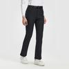 FILA Golf Series Simple Solid Color Comfortable Versatile Woven Casual Pants Women bottoms Deep-Black A11W615806FBK