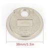 Spark Plug Gap Measurement Tool - Imperial/Metric Coin-Type Gauge