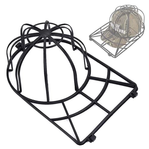 

Cap Washer, Cap Hanger, Black, Washing, Shape-Preventing, Wrinkle-Preventing, Fixed Holder, Laundry Frame