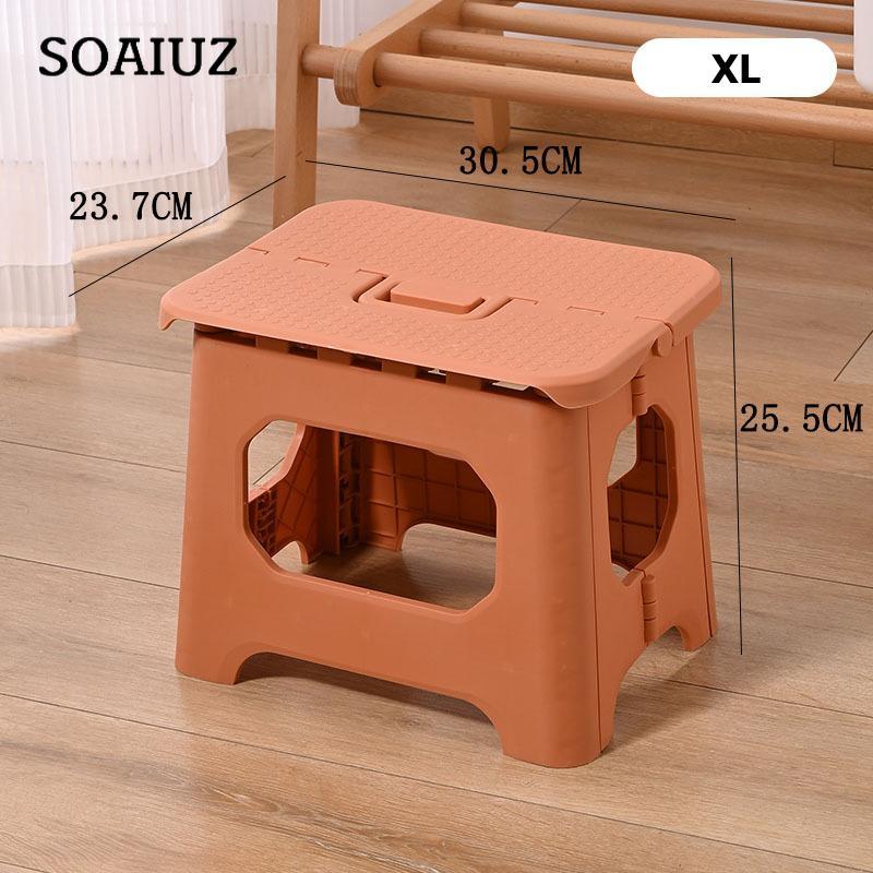 Modern Simple Outdoor Portable Plastic Bench Small Stool Folding Stool