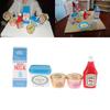 Decoration Dollhouse Tomato Sauce Pretend Play Doll Kitchen Food Miniature Yogurt Model  DIY Toy