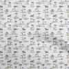oneOone Cotton Flex Light Green Fabric Travel Craft Projects Decor Fabric Printed By The Yard 40 Inch