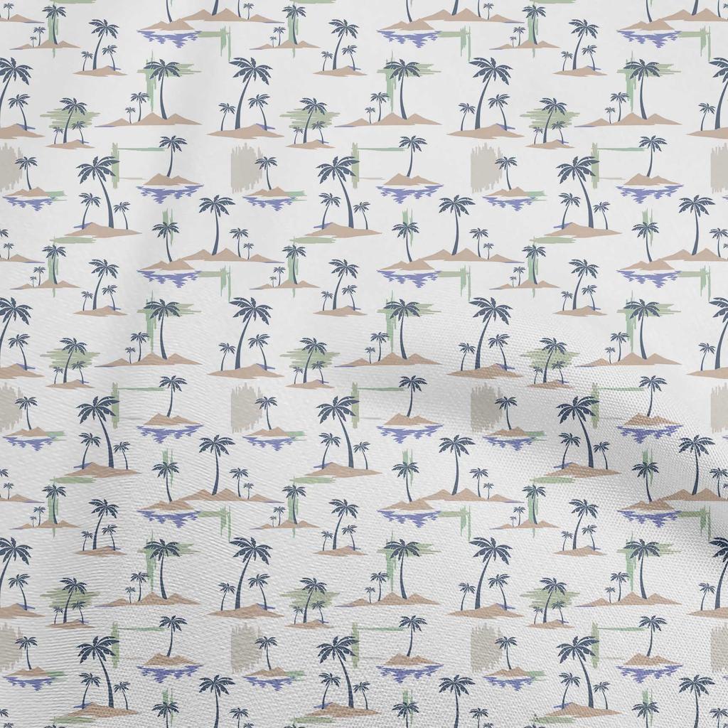 oneOone Cotton Flex Light Green Fabric Travel Craft Projects Decor Fabric Printed By The Yard 40 Inch