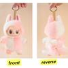 Cream Peach Fox Plushie Blind Box–Cute Kids' Toy with Soft Plush& PVCFigurine–Collectible Kawaii Stuffed Animal Keychain&Decor (Surprise Mini Doll)