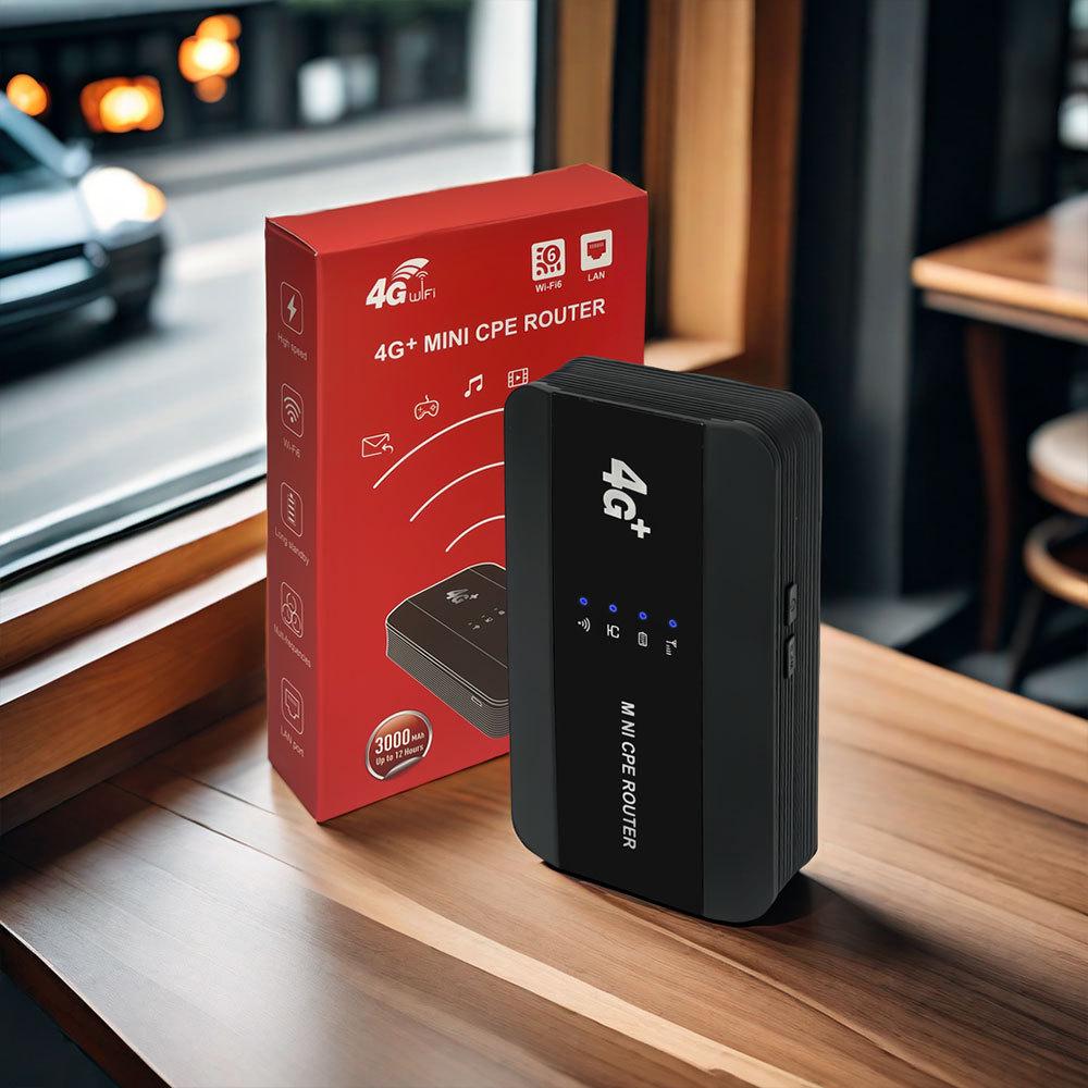 

Portable 4G WiFi Router for Europe, Africa, North & South America - Mobile Hotspot for Car & Travel M10-EW Europe/Asia
