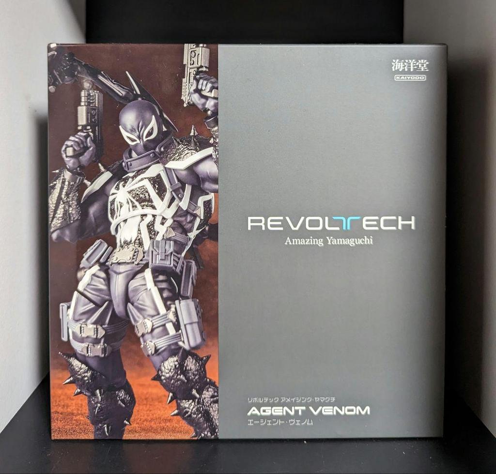 [USED] Agent Venom Amazing Yamaguchi Revoltech 1/12 Scale Figure