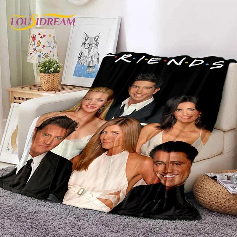 Latest Friends Classics TV 3D Soft Flannel Blankets,Throw Blanket Comfortable Blanket for Picnic Beds Sofa Home Bedroom Gift Kid