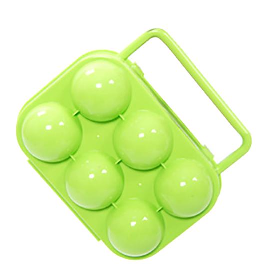 

Ящик для хранения яиц пищевой водонепроницаемый ABS контейнер для яиц с несколькими сетками для кемпинга 6 Grids