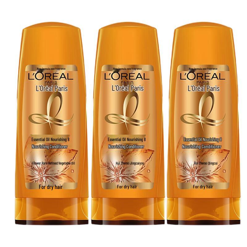 L Oréal Paris Essential Oil Nourishing Hair Conditioner 3-Pack