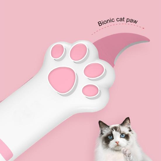 Cat Claw Knife Retractable Cute Cat-Shaped Packing Tape Cutter for Women Portable Unpacking Tool Practical Gift for Cat Lovers And Girls