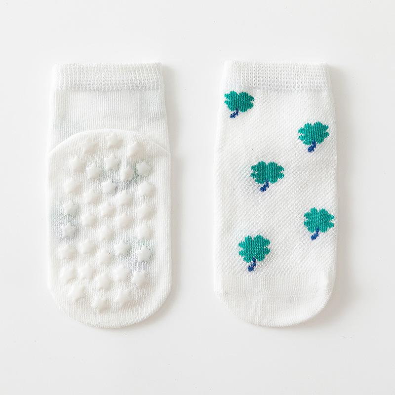 Breathable Non-Slip Baby Floor Socks for Spring/Summer - Infant Indoor Walking Cold Protection