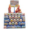 Pressable Keys Fingertip Button Keyring Animals Stress Relief Fidget Toy  Student Gift