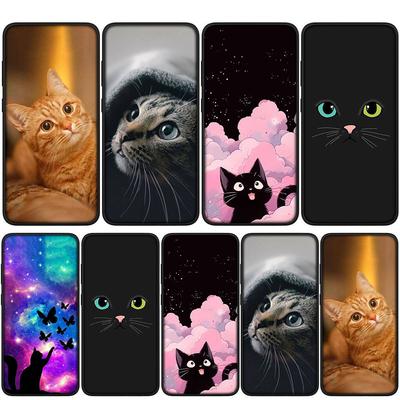 Pro Motorola Moto Edge 70 60 50 G54 G86 Samsung Galaxy S25 iPhone 17 16 15 Xiaomi Redmi Note 14 13 Pro Max Pouzdro na telefon Kreslená kočka Mňau Roztomilý kryt