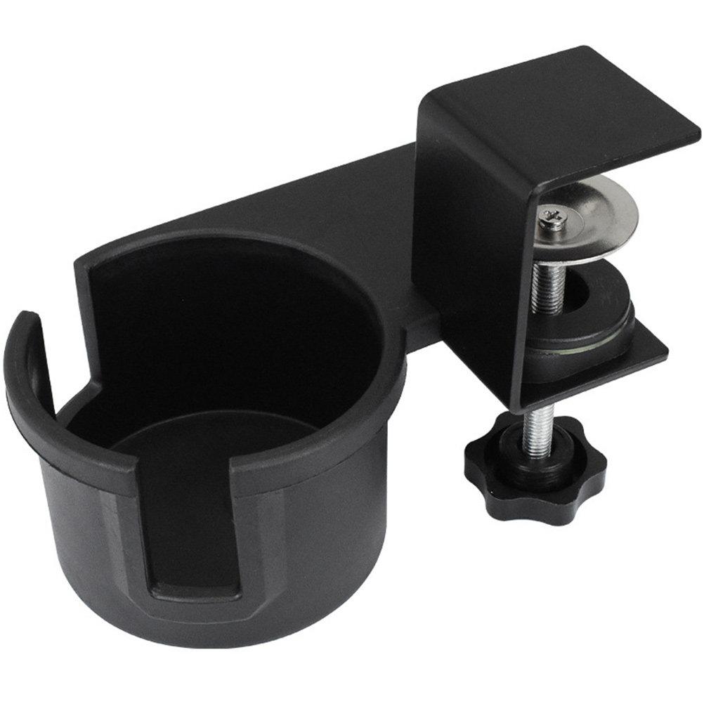 Desk Side Holder Clip Rotary Cup Support For Water Bottle Can Cup Fixing Stand Non-Slip Base Tabletop Supplies Beverage Holder