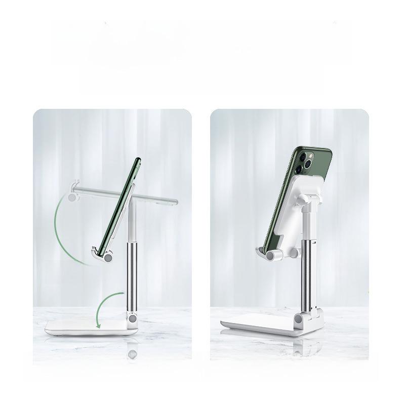 Nastavitelný skládací stojan na telefon a tablet na stůl