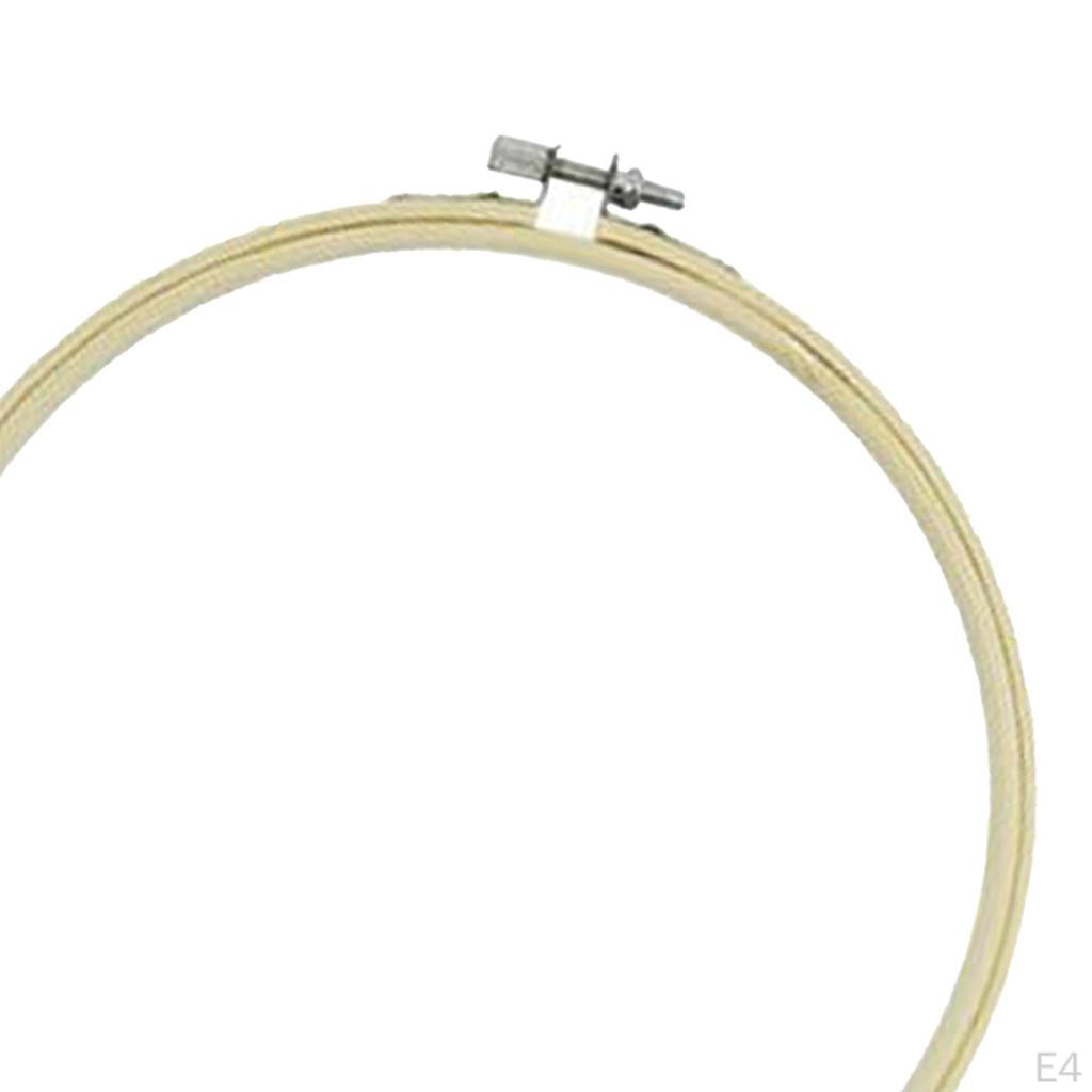 Bamboo Embroidery Stitch Circle DIY Needlework
