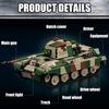 Military "Tiger King" Tank Building Block Toy for Puzzle Assembly and Intelligence Development WW