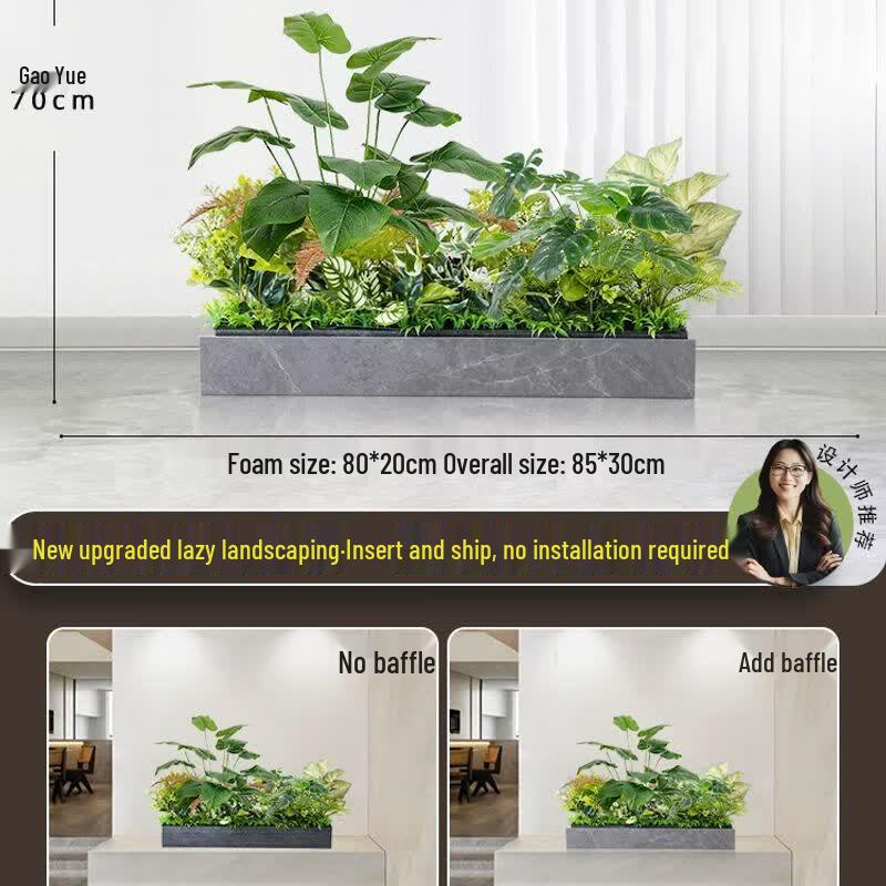 Artificial Tropical Pothos Floor Plant