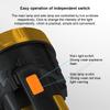 Searchlight Waterproof Powerful Skidproof Multi Modes Flashlight Sturdy Long Range Adjustable Spotlights Camping Hiking