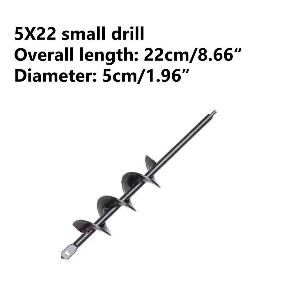 High Quality Earth Auger Drill Bit Garden Auger Spiral Bit Flower Planting Hole Digger Ground Auger Yard Gardening Planting Tool