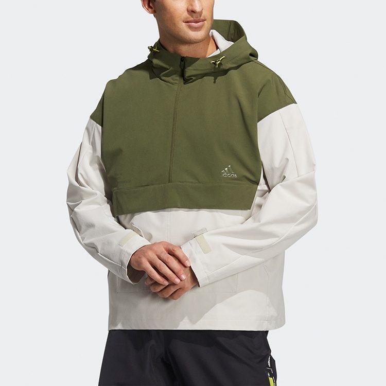 adidas Jackets Men's Bauxite Brown Hooded Moderate Other GP0968
