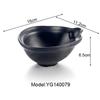 Imitation Porcelain Frost Melamine Dinnerware Oval Bowl Japanese Restaurant Chaos Big Bowl A5 Melamine Bowls Melamine Tableware