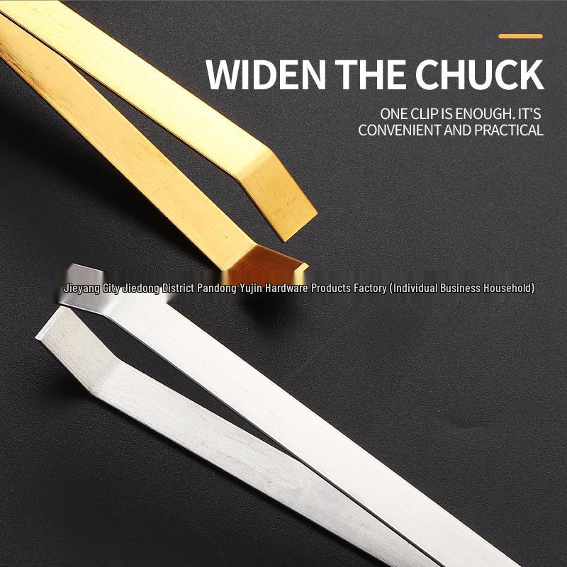 Poultry and Fish Tweezers: Pluck Pig Hair, Chicken & Duck Feathers, Remove Fish Bones, or Tame Beard – Versatile Household Tool.