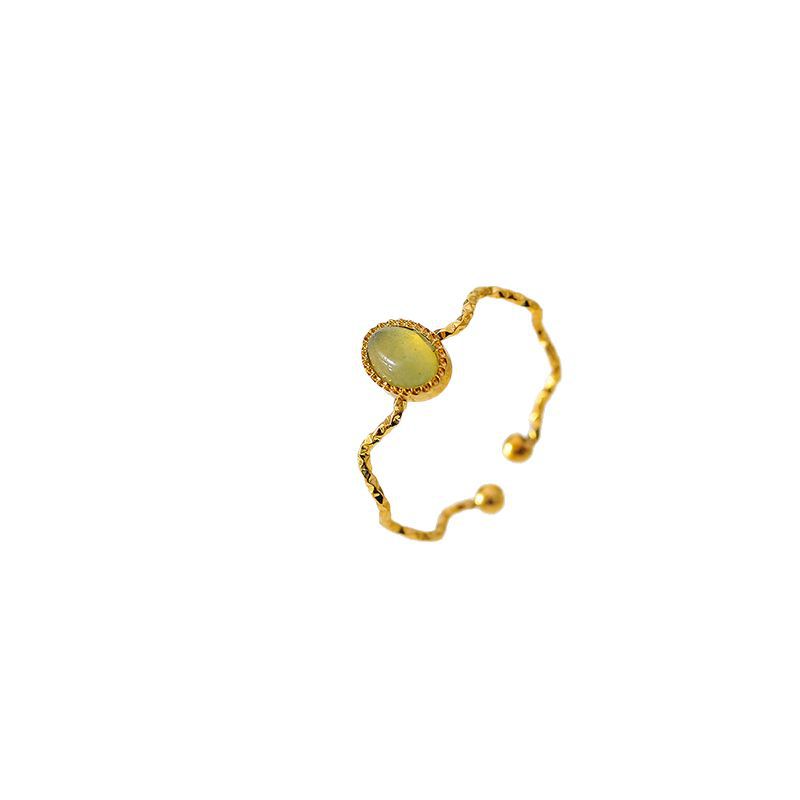 Simple And Luxurious Open Ring For Women Fashion High-End Sense Jewelry Accessory