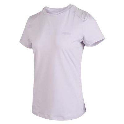 Comfortable Soft Minimalist Sports Casual Short Sleeve T-Shirt Women Tops Light-Purple 690193-75
