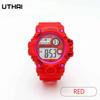 UTHAI CE133 New Children's Electronic Watch ins Jelly Sports Watch for Boy Girl Waterproof Alarm Clock Multifunctional Watch