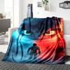 Dragon Human Connection Blanket Soft Throw Blanket For Home Bedroom Bed Sofa Travel Office Solid Christmas Blanket